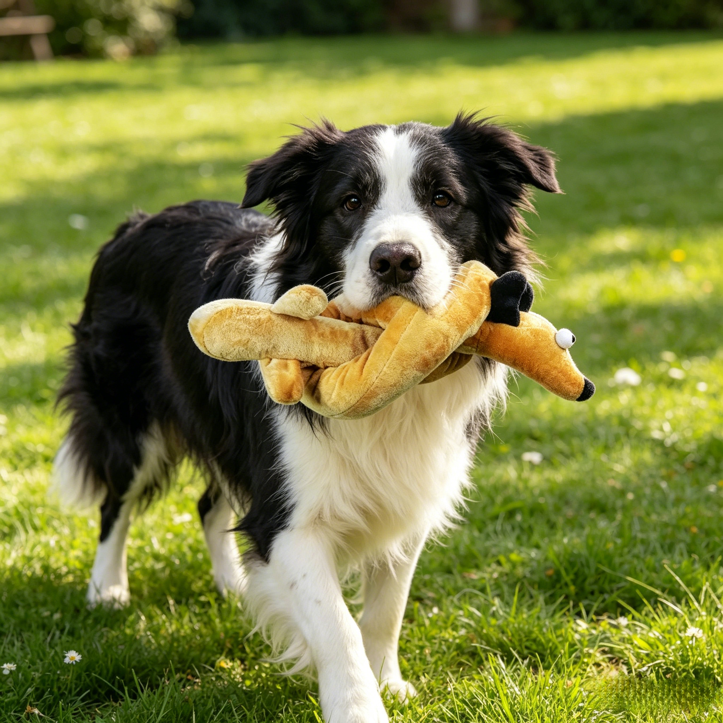 Ultra-Long Interactive Plush Dog Toy
