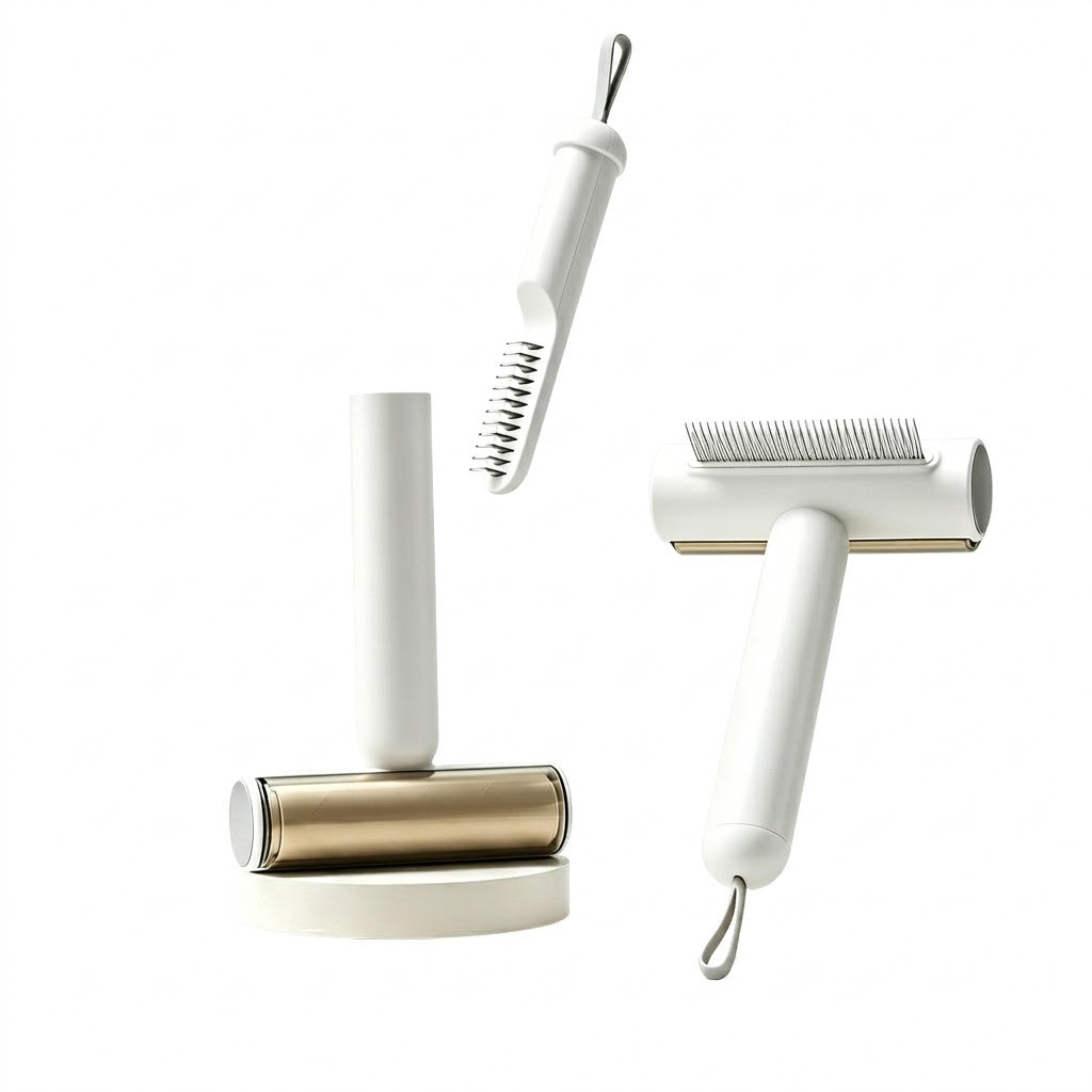 3-in-1 Professional Pet Grooming and Cleaning Set