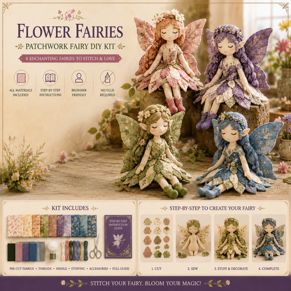 🔥Fairy Patchwork DIY Collection
