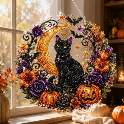 ✨🎃Halloween Pearl Art Hanging Ornament Kit-Create Your Own Magical Halloween Decoration ✨👻