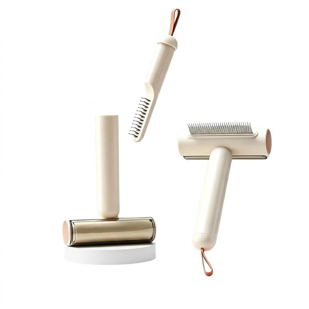 3-in-1 Professional Pet Grooming and Cleaning Set