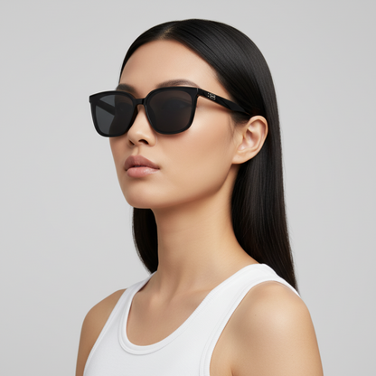 Taylor Rectangular Framed Sunglasses