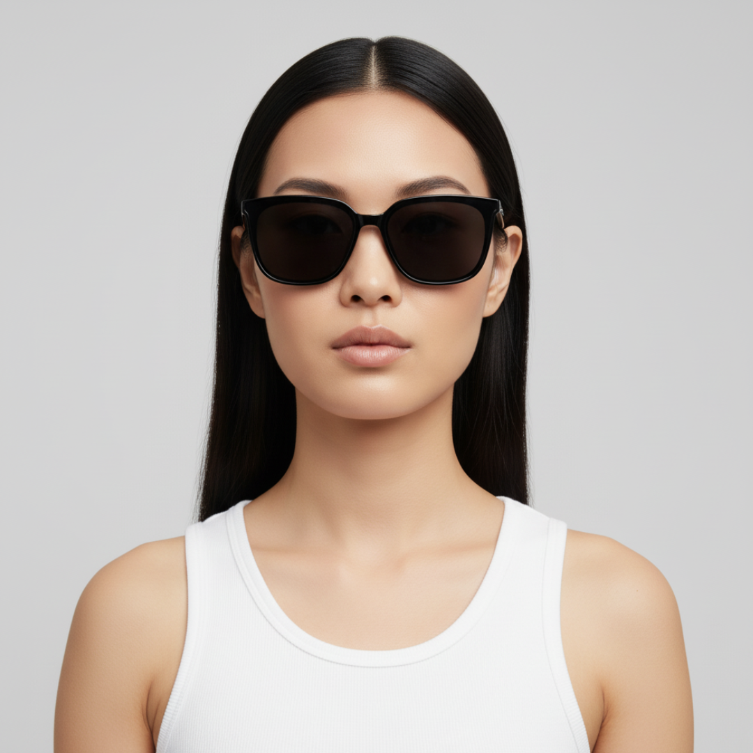 Taylor Rectangular Framed Sunglasses