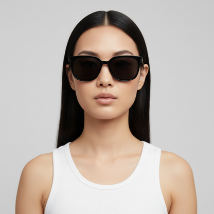 Taylor Rectangular Framed Sunglasses