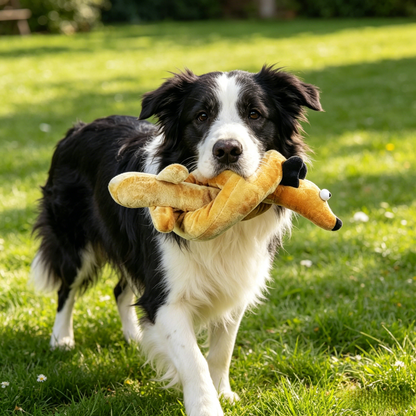 Ultra-Long Interactive Plush Dog Toy