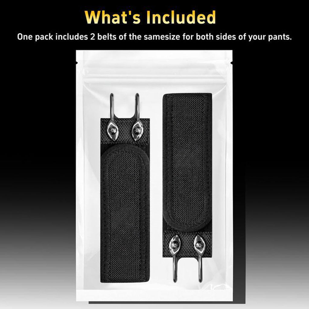 ✨Metal Hook Tactical Elastic Belt No Buckle Invisible Design | Soft Adjustable Side Tactical Belt