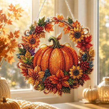 ✨🎃Halloween Pearl Art Hanging Ornament Kit-Create Your Own Magical Halloween Decoration ✨👻