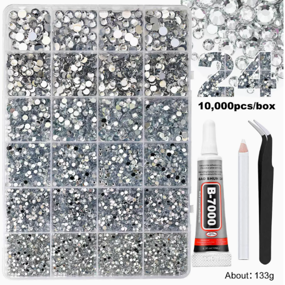 💎Two hours away from the screen- DIY Crystal Bedazzle Rhinestone Art Kit