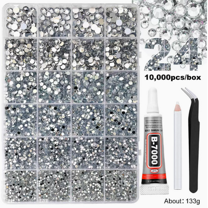 💎Two hours away from the screen- DIY Crystal Bedazzle Rhinestone Art Kit