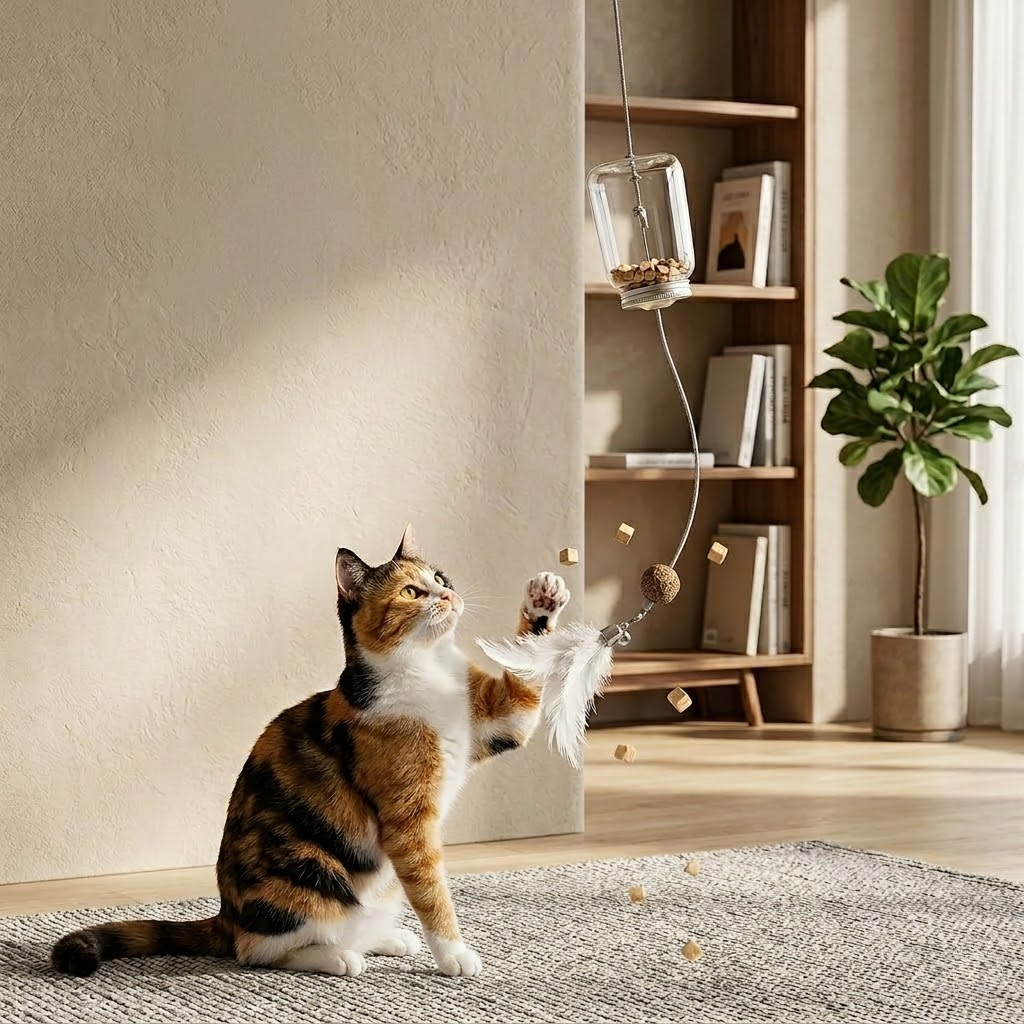 Interactive Hanging Door Leakage Toy