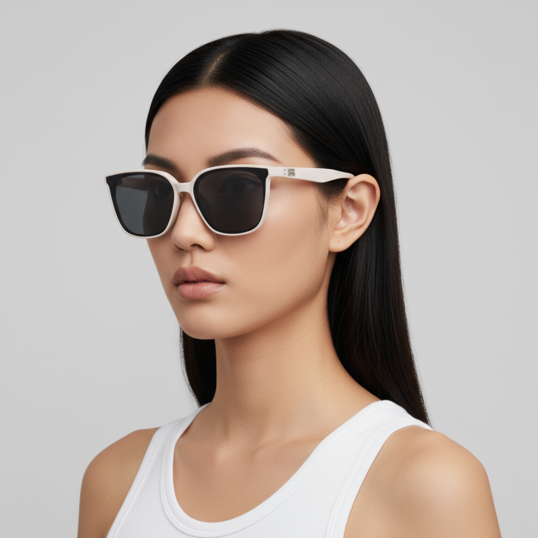 Taylor Rectangular Framed Sunglasses