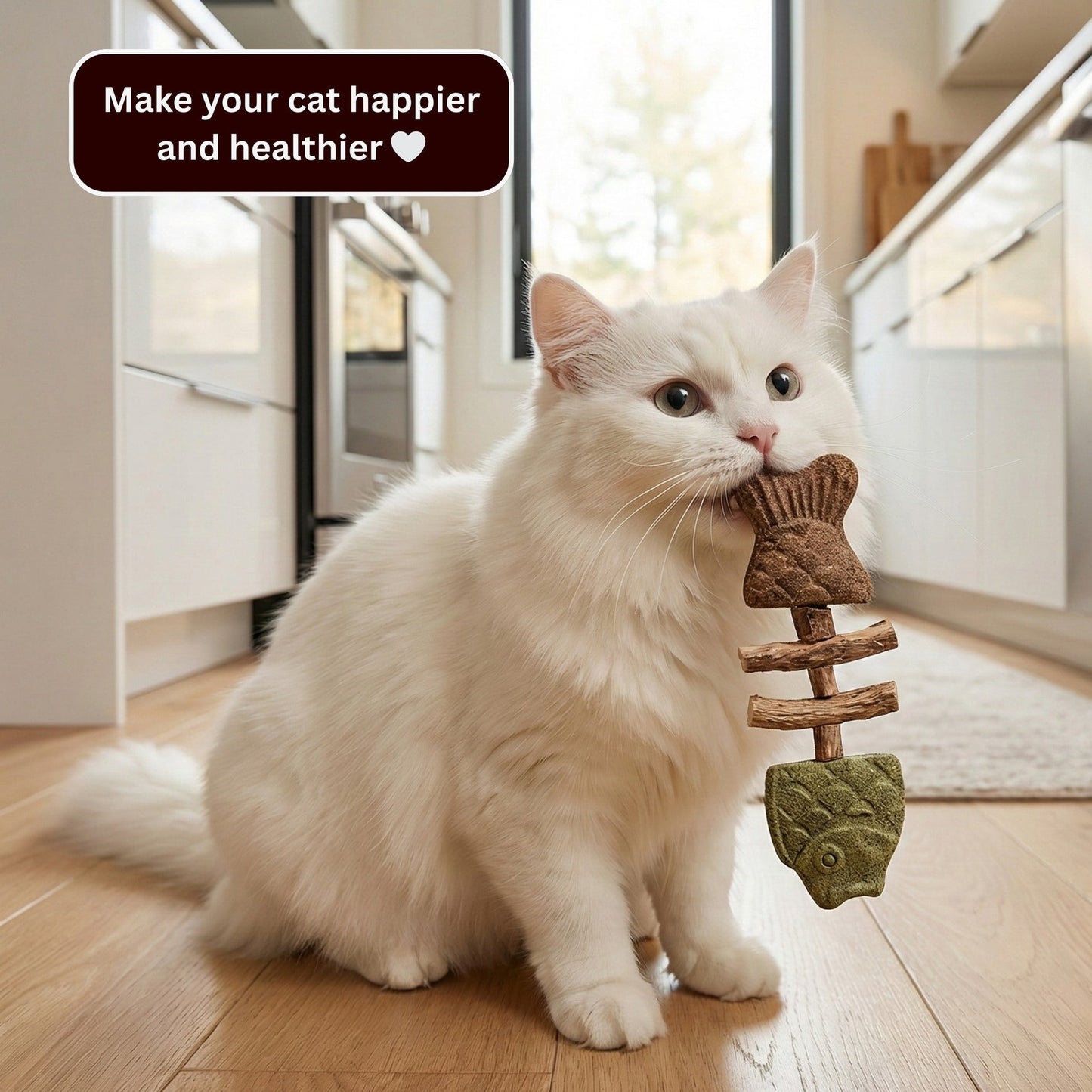 Let Your Cat Brush Their Own Teeth! 🦷🐱