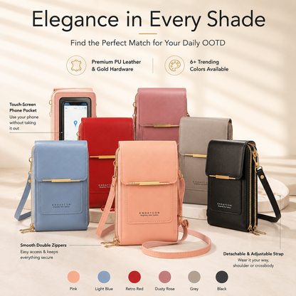 Touchscreen Crossbody Phone Wallet