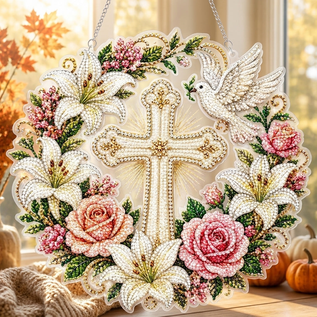 ✨🎃Halloween Pearl Art Hanging Ornament Kit-Create Your Own Magical Halloween Decoration ✨👻