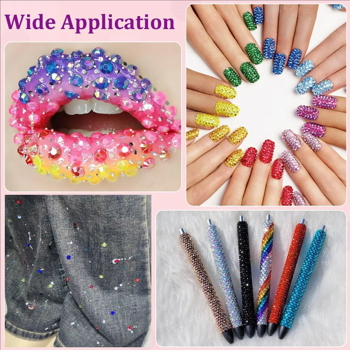 💎Two hours away from the screen- DIY Crystal Bedazzle Rhinestone Art Kit