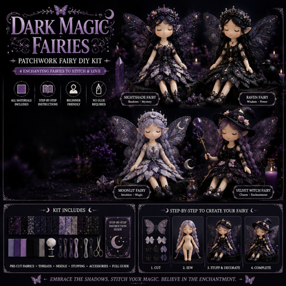 🔥Fairy Patchwork DIY Collection