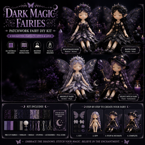 🔥Fairy Patchwork DIY Collection