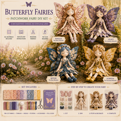 🔥Fairy Patchwork DIY Collection