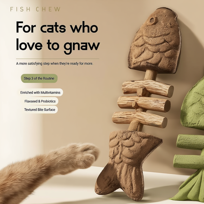 LBMLBM™ Catnip & Silvervine Chew - Let Your Cat Brush Their Own Teeth! 🦷🐱