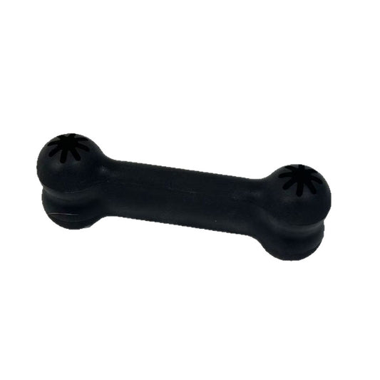 Interactive Dental Treat-Dispensing Tire Toy