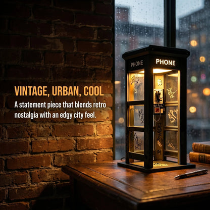 Turn Any Desk Into a Tiny Midnight Street Scene