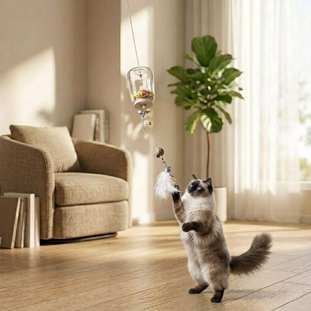 Interactive Hanging Door Leakage Toy