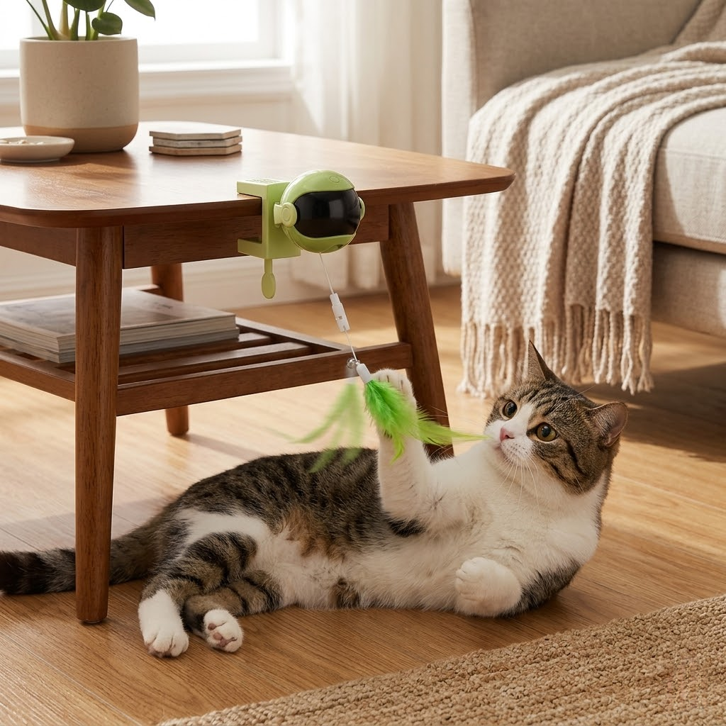 Smart Automatic Lifting Teaser Ball