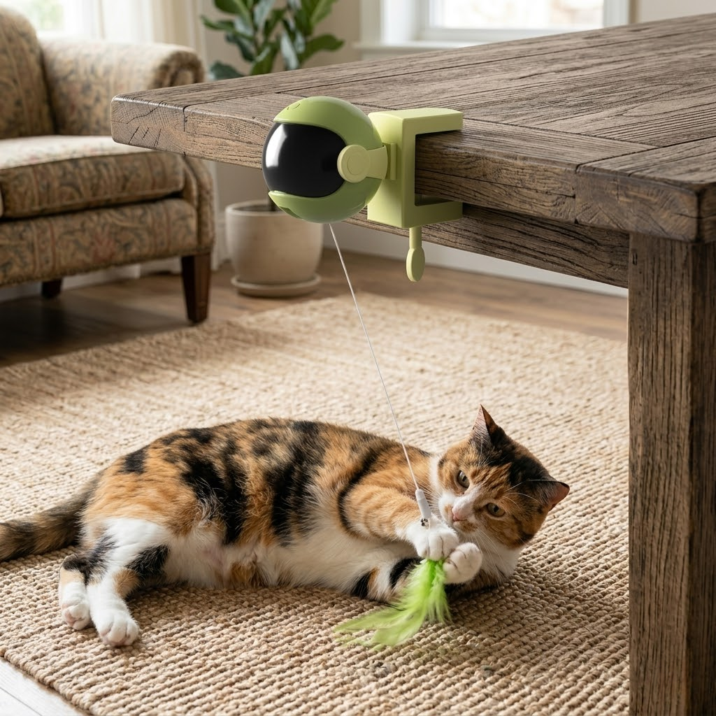 Smart Automatic Lifting Teaser Ball