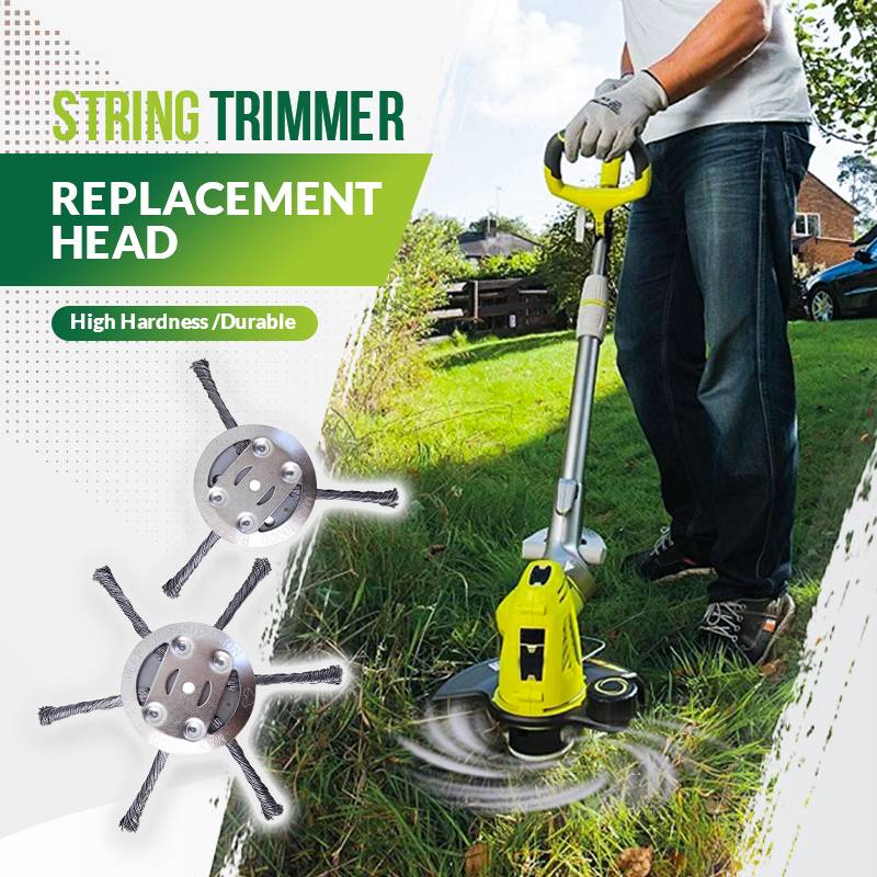 String Trimmer Replacement Head – No-Tool Quick-Change, Tangle-Free Design & Universal Compatibility