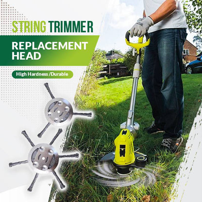 String Trimmer Replacement Head – No-Tool Quick-Change, Tangle-Free Design & Universal Compatibility