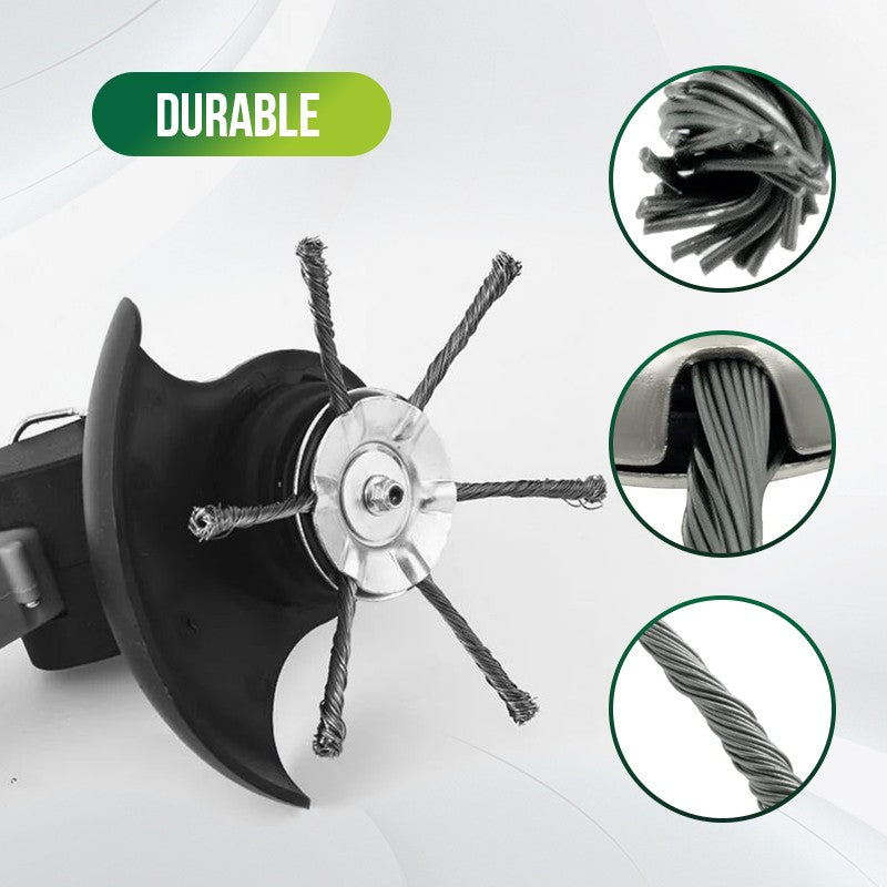 String Trimmer Replacement Head – No-Tool Quick-Change, Tangle-Free Design & Universal Compatibility